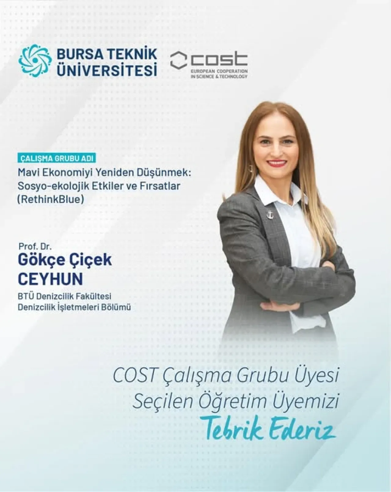 Bursa Teknik Üniversitesi Akademisyeni, Avrupa'nın Mavi Ekonomi Projesinde Görev Aldı Bursa Teknik Üniversitesi Akademisyeni, Avrupa'nın Mavi Ekonomi Projesinde Görev Aldı