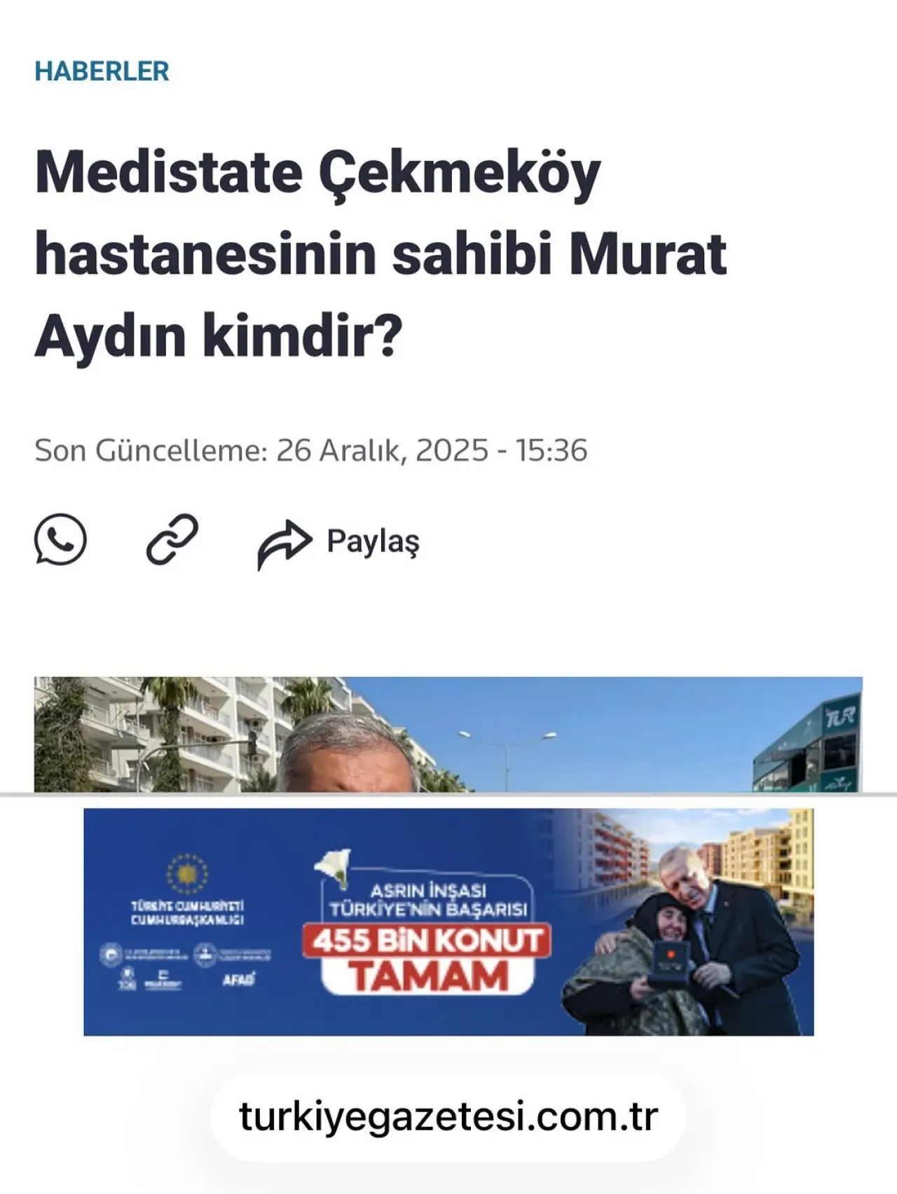 Belediye Başkanı, Kendi Adını Taşıyan Hastanenin Açılışından Habersiz Kaldı Belediye Başkanı, Kendi Adını Taşıyan Hastanenin Açılışından Habersiz Kaldı