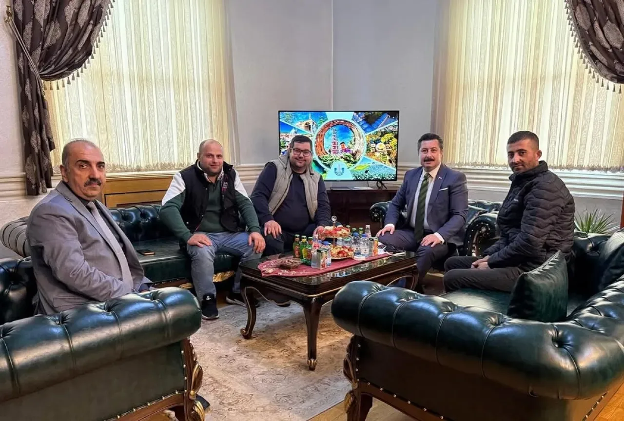 Bursa Yenişehir'de Mahalle Muhtarlarıyla İstişare Toplantısı Bursa Yenişehir'de Mahalle Muhtarlarıyla İstişare Toplantısı