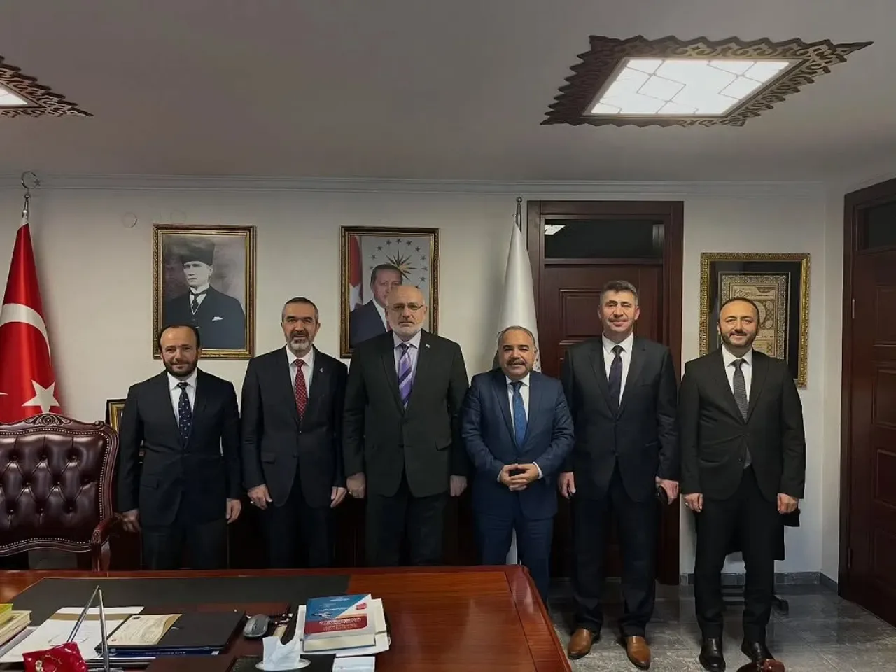 Adalar İlçe Müftüsü Yeni Atanan Diyanet Yöneticilerini Ziyaret Etti Adalar İlçe Müftüsü Yeni Atanan Diyanet Yöneticilerini Ziyaret Etti