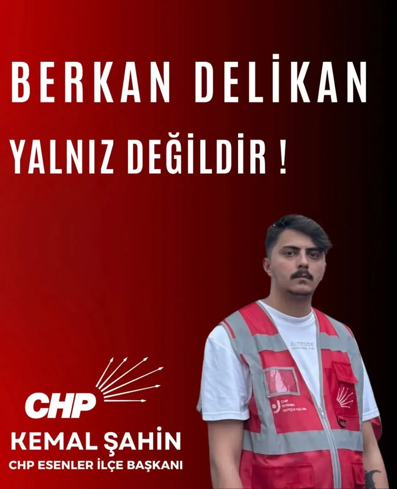 CHP'li Gençlik Yöneticisine Tutuklama: "Gençliğin İradesi Susturulamaz" CHP'li Gençlik Yöneticisine Tutuklama: "Gençliğin İradesi Susturulamaz"