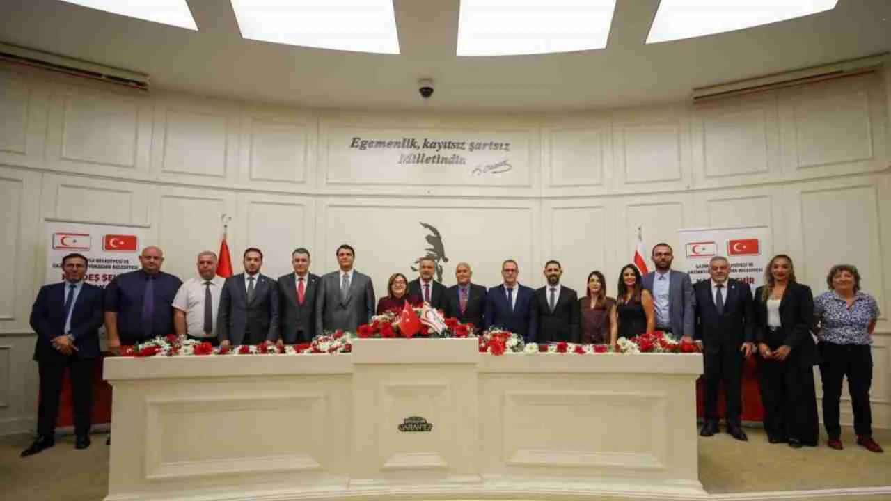 Gaziantep ve Gazimağusa Arasında Kardeş Şehir Protokolü İmzalandı Gaziantep ve Gazimağusa Arasında Kardeş Şehir Protokolü İmzalandı