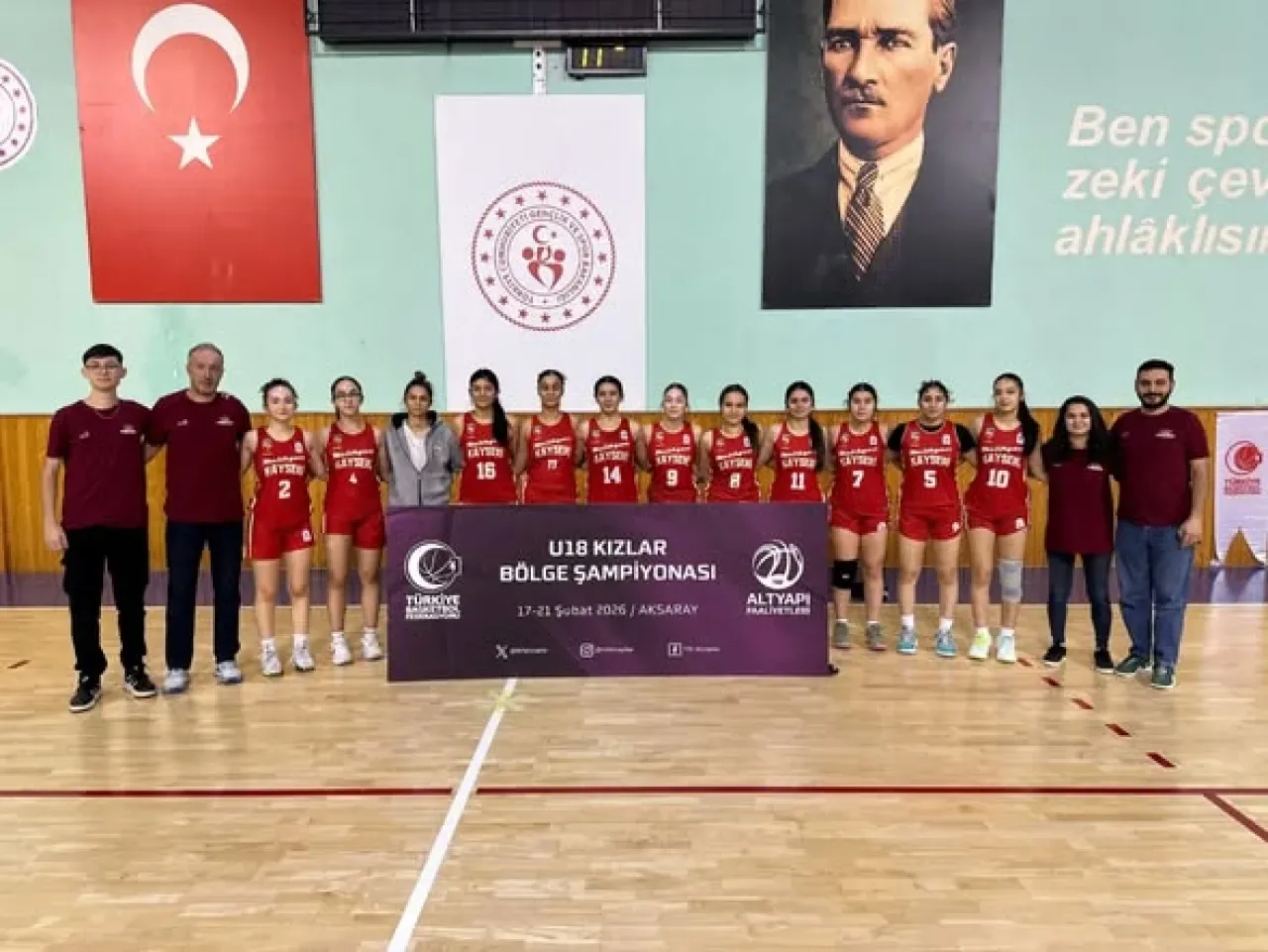 Kayseri Basketbol'un Genç Yıldızları Türkiye Finallerine Yürüyor Kayseri Basketbol'un Genç Yıldızları Türkiye Finallerine Yürüyor