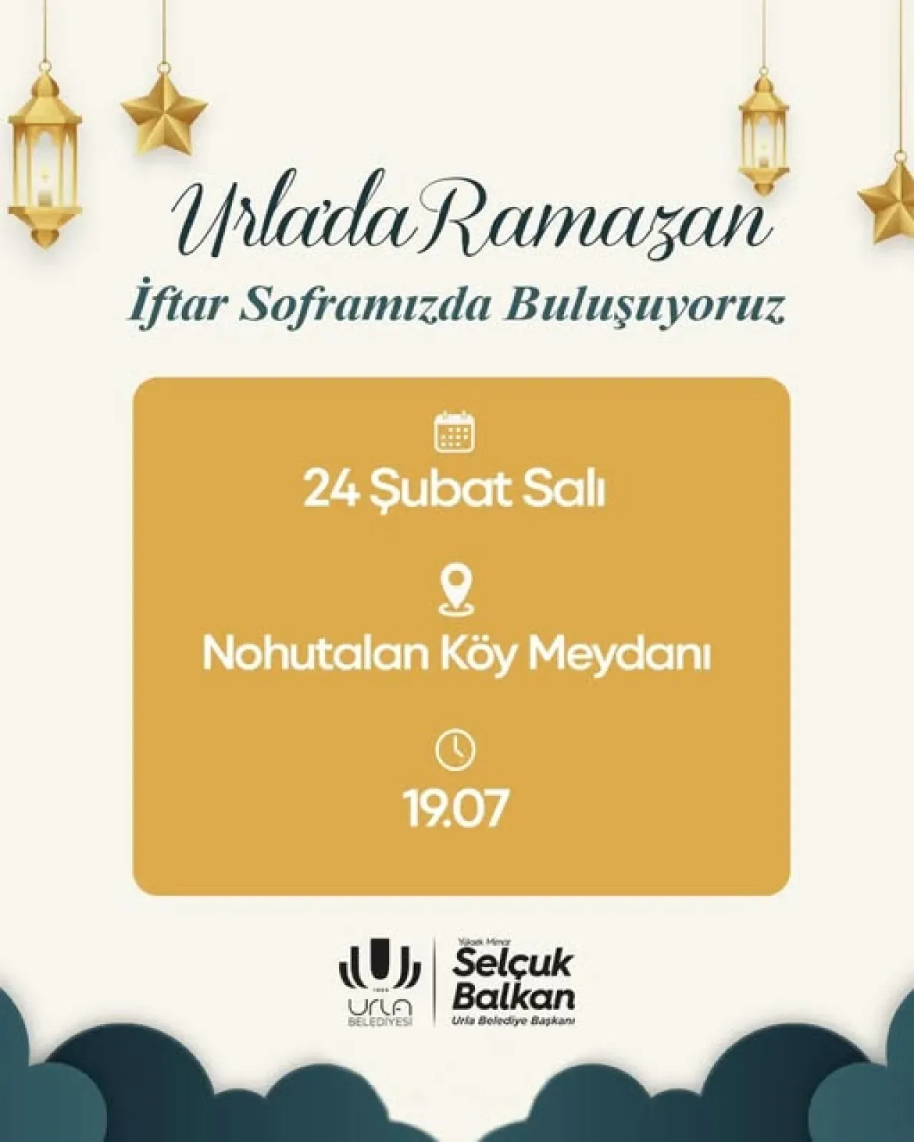 İzmir Urla'da Ramazan Dayanışması: Nohutalan Köyü'nde Tüm Hemşehriler İftar Sofrasında Buluşuyor İzmir Urla'da Ramazan Dayanışması: Nohutalan Köyü'nde Tüm Hemşehriler İftar Sofrasında Buluşuyor