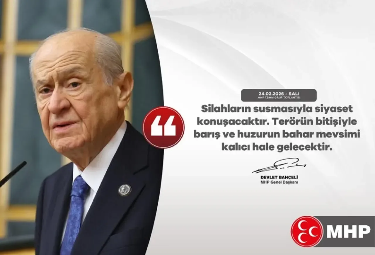 MHP'den Kritik Açıklama: Terör Bittiğinde Kalıcı Barış ve Huzur Gelecek MHP'den Kritik Açıklama: Terör Bittiğinde Kalıcı Barış ve Huzur Gelecek