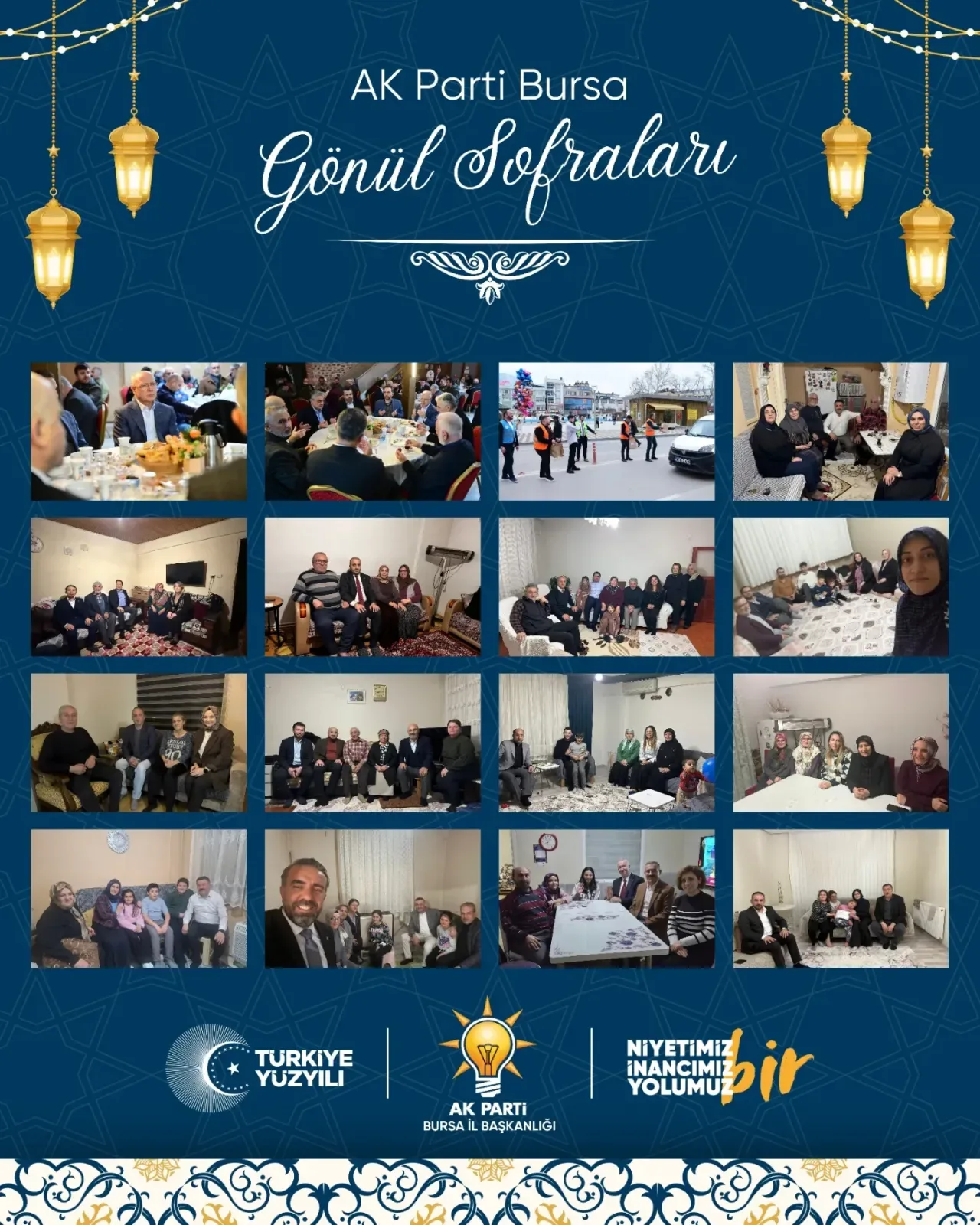 AK Parti Bursa, Ramazan Bereketini Her Haneye Taşıyor AK Parti Bursa, Ramazan Bereketini Her Haneye Taşıyor