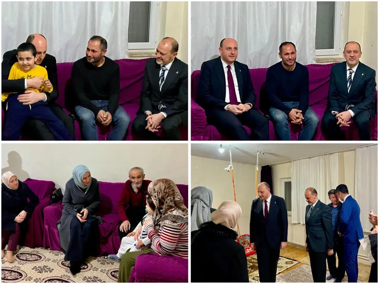 AK Parti'den Yenimahalle'de Anlamlı Ziyaret: Teşkilat ve Milletvekili Yusuf Mutlu Ailesiyle Buluştu AK Parti'den Yenimahalle'de Anlamlı Ziyaret: Teşkilat ve Milletvekili Yusuf Mutlu Ailesiyle Buluştu