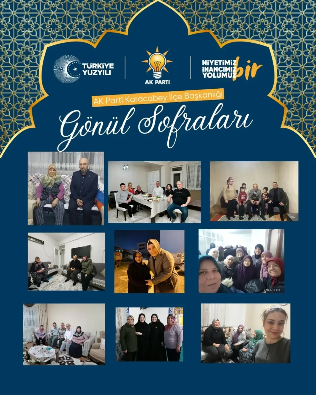 Karacabey'de Gönül Sofrasında Ramazan Ruhu Yaşatıldı Karacabey'de Gönül Sofrasında Ramazan Ruhu Yaşatıldı