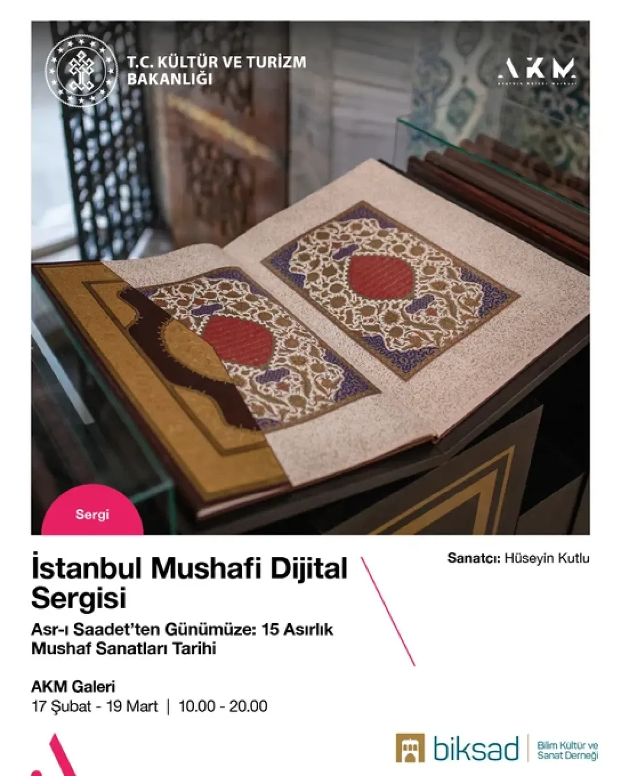 İstanbul Mushafı Dijital Sergisi AKM'de Sanatseverlerle Buluşuyor İstanbul Mushafı Dijital Sergisi AKM'de Sanatseverlerle Buluşuyor