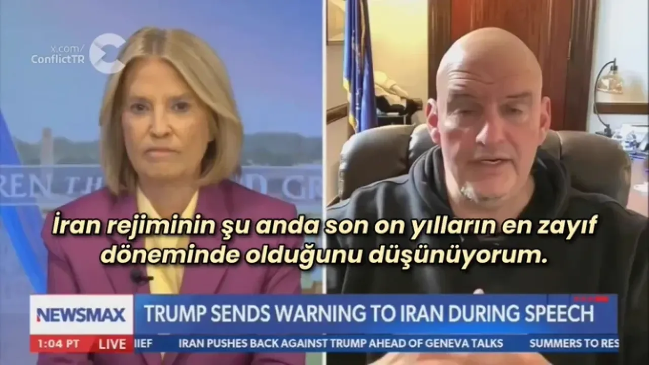 Senatör Fetterman'dan Çarpıcı İran Açıklaması: "Devirmek İçin Eşsiz Fırsat" Senatör Fetterman'dan Çarpıcı İran Açıklaması: "Devirmek İçin Eşsiz Fırsat"