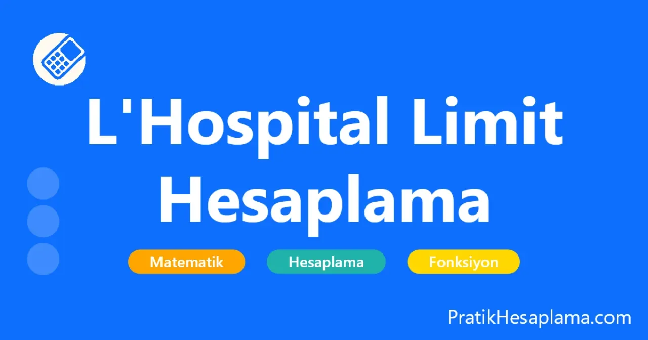 Yapay Zeka Matematikte Devrim Yaratıyor: L'Hôpital Kuralını Otomatik Uygulayan Algoritma Yapay Zeka Matematikte Devrim Yaratıyor: L'Hôpital Kuralını Otomatik Uygulayan Algoritma