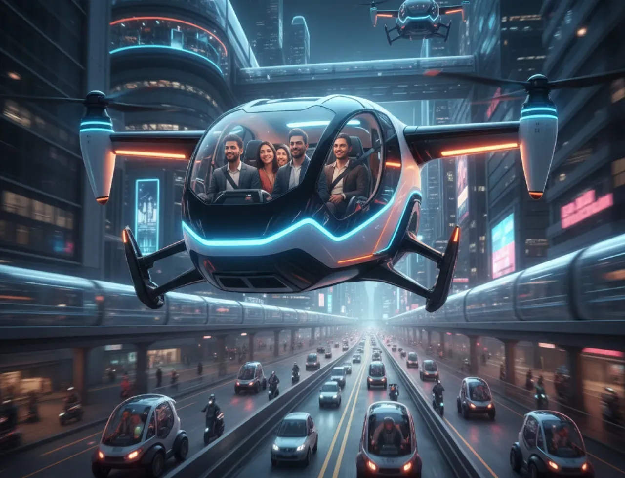 SkyRide: eVTOL Teknolojisi Şehir İçi Ulaşımda Devrim Yaratmaya Hazırlanıyor SkyRide: eVTOL Teknolojisi Şehir İçi Ulaşımda Devrim Yaratmaya Hazırlanıyor