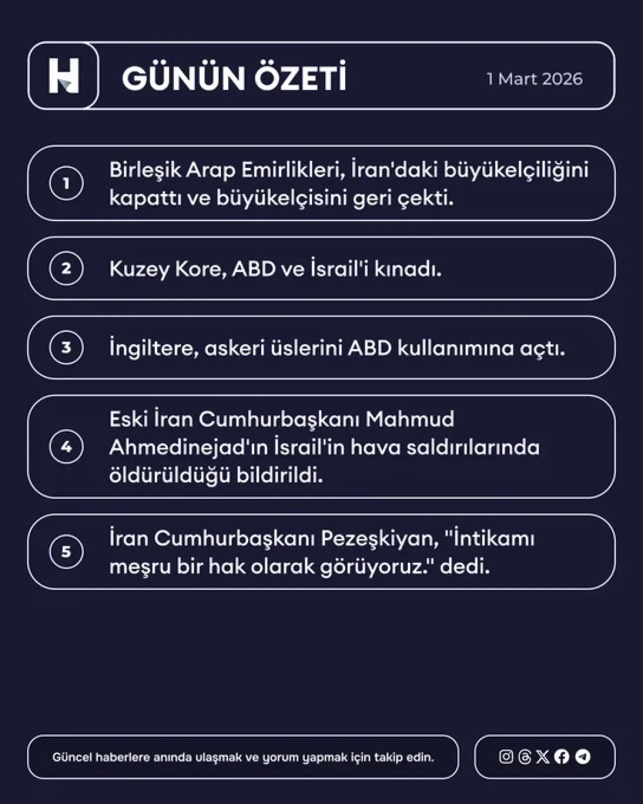 1 Mart 2026 Türkiye Gündemi: Bugünün Öne Çıkan Başlıkları 1 Mart 2026 Türkiye Gündemi: Bugünün Öne Çıkan Başlıkları
