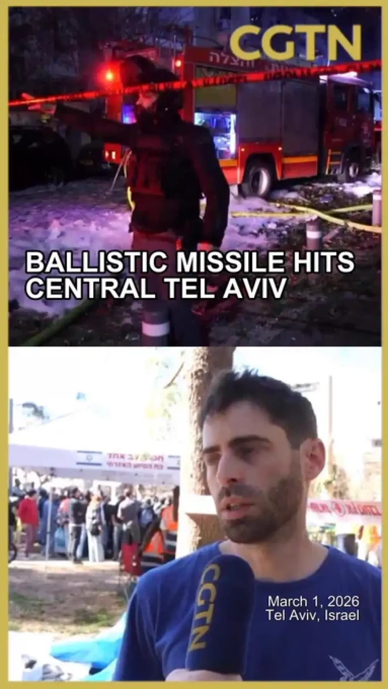 Tel Aviv'e Füze Saldırısı: Bölgedeki Gerilim Tırmanıyor Tel Aviv'e Füze Saldırısı: Bölgedeki Gerilim Tırmanıyor