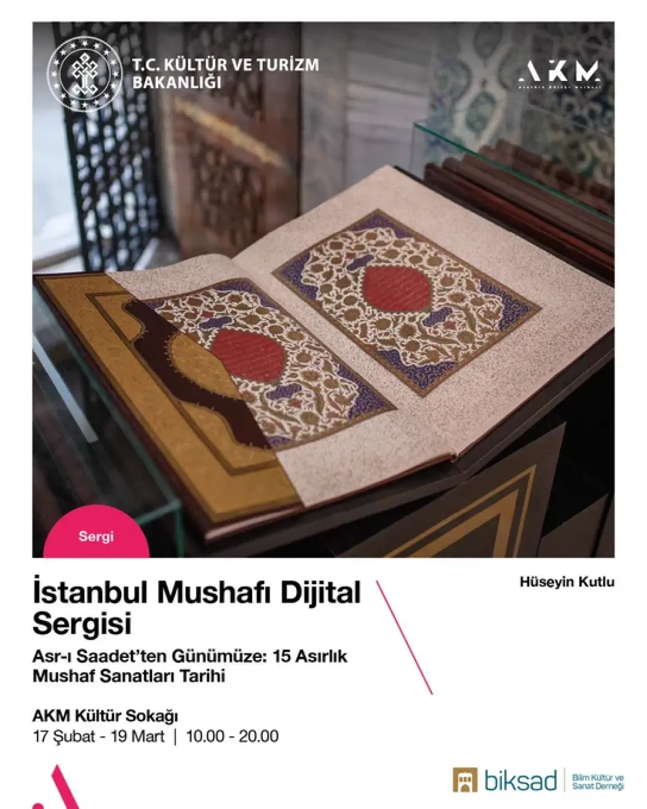 İstanbul Mushafı, AKM'de Sanatseverlerle Buluşuyor İstanbul Mushafı, AKM'de Sanatseverlerle Buluşuyor