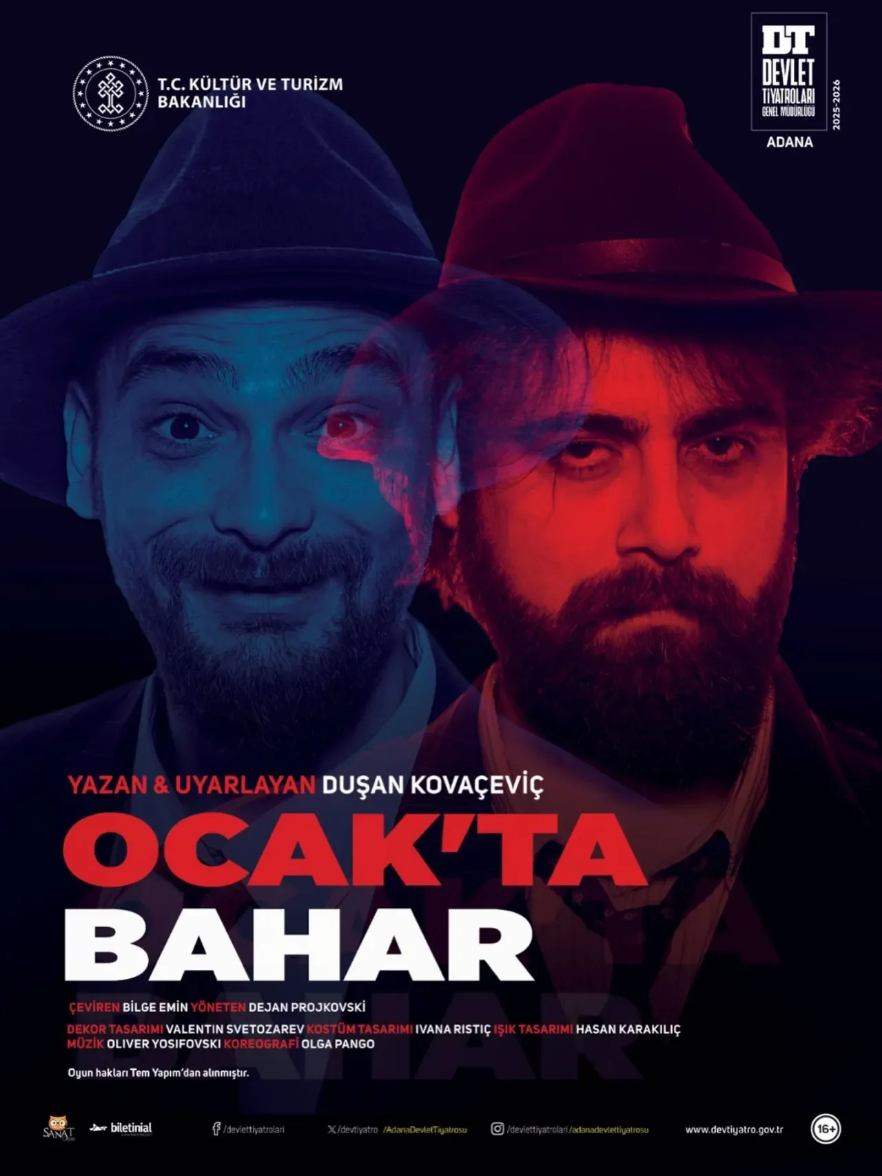 Adana Devlet Tiyatrosu'ndan Çarpıcı Bir Oyun: "Ocak'ta Bahar" Sahneleniyor Adana Devlet Tiyatrosu'ndan Çarpıcı Bir Oyun: "Ocak'ta Bahar" Sahneleniyor