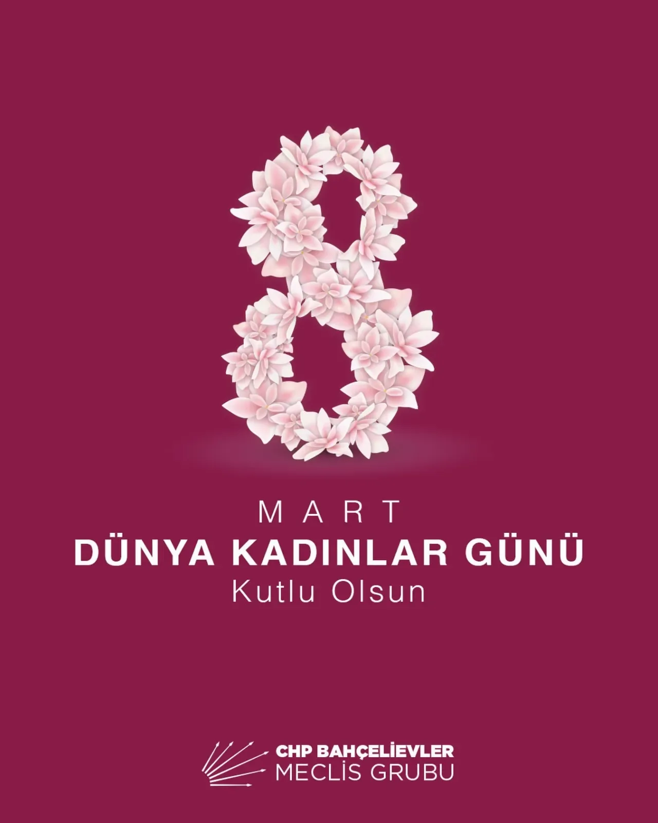 CHP Bahçelievler'den 8 Mart Mesajı: Eşitlik ve Dayanışma Vurgusu CHP Bahçelievler'den 8 Mart Mesajı: Eşitlik ve Dayanışma Vurgusu