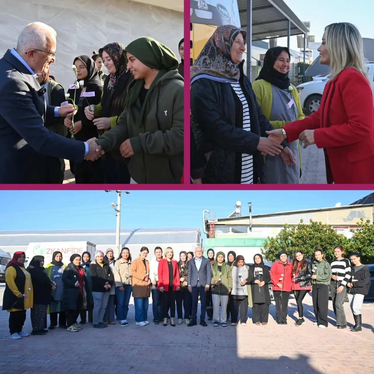 Kumluca Belediyesi Fide Üretim Tesislerinde Kadın Gücü Kutlaması Kumluca Belediyesi Fide Üretim Tesislerinde Kadın Gücü Kutlaması