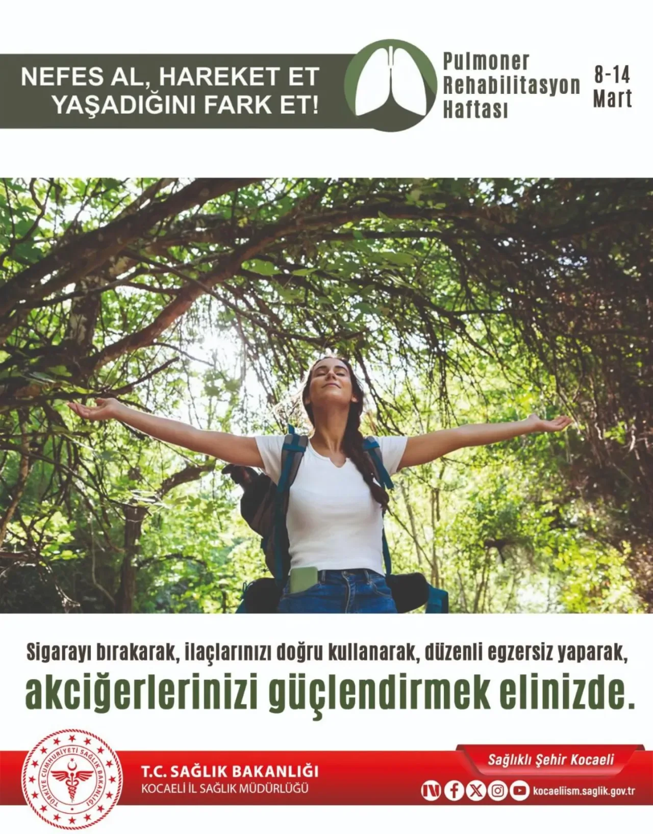 Kocaeli'de Pulmoner Rehabilitasyonla Kronik Solunum Hastalarına Umut Kocaeli'de Pulmoner Rehabilitasyonla Kronik Solunum Hastalarına Umut