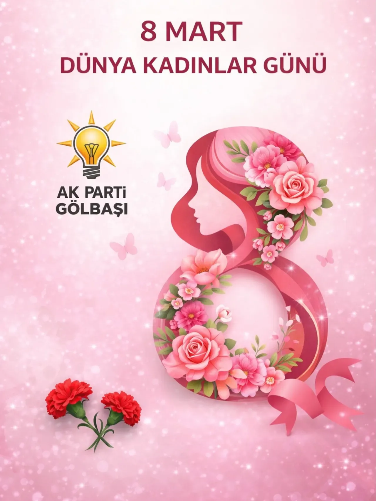 Gölbaşı AK Parti'den 8 Mart Mesajı: "Güçlü Kadın, Güçlü Aile, Güçlü Türkiye Demektir" Gölbaşı AK Parti'den 8 Mart Mesajı: "Güçlü Kadın, Güçlü Aile, Güçlü Türkiye Demektir"