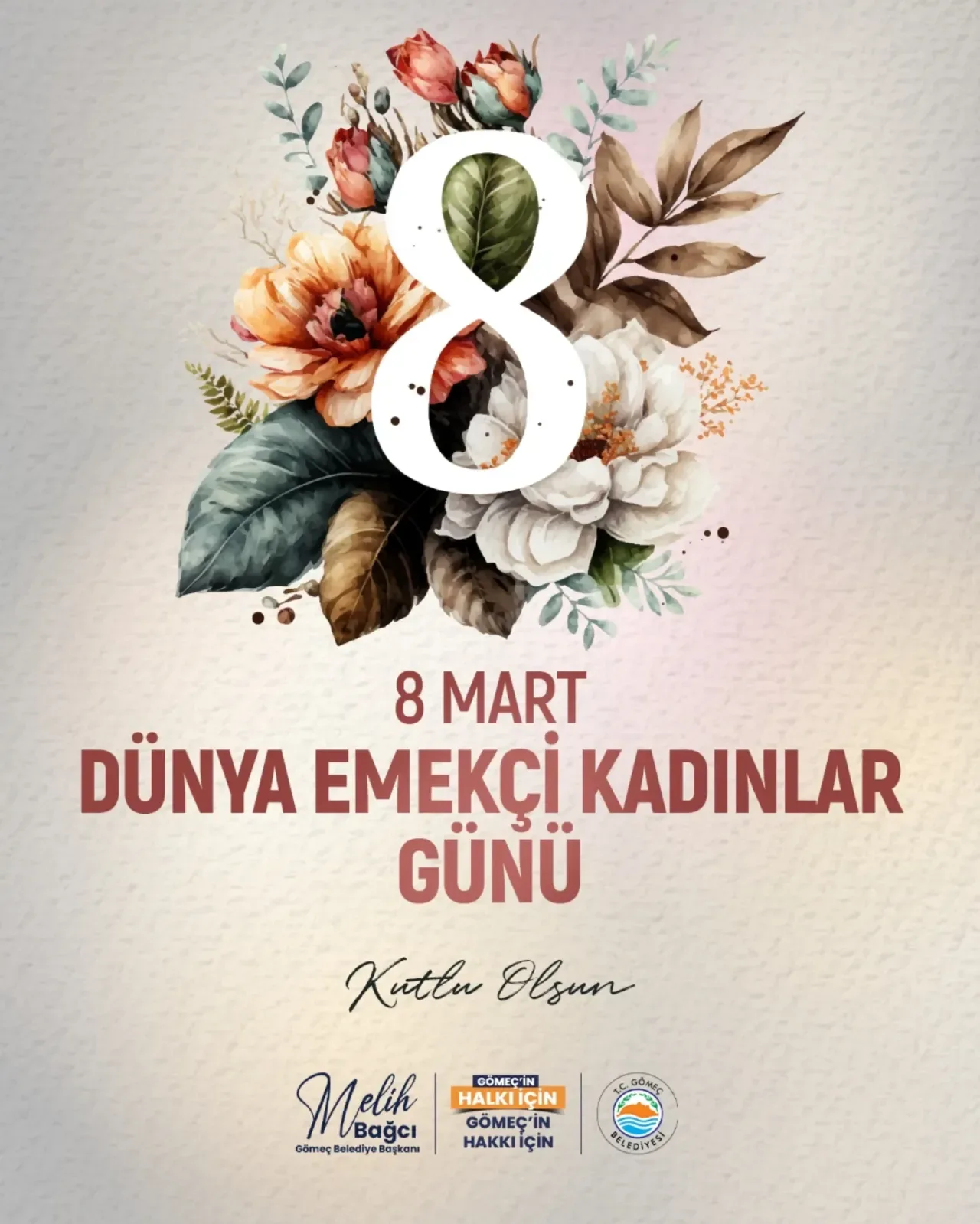 Gömeç Belediyesi'nden 8 Mart Mesajı: Kadın Emeği Toplumun Temelidir Gömeç Belediyesi'nden 8 Mart Mesajı: Kadın Emeği Toplumun Temelidir