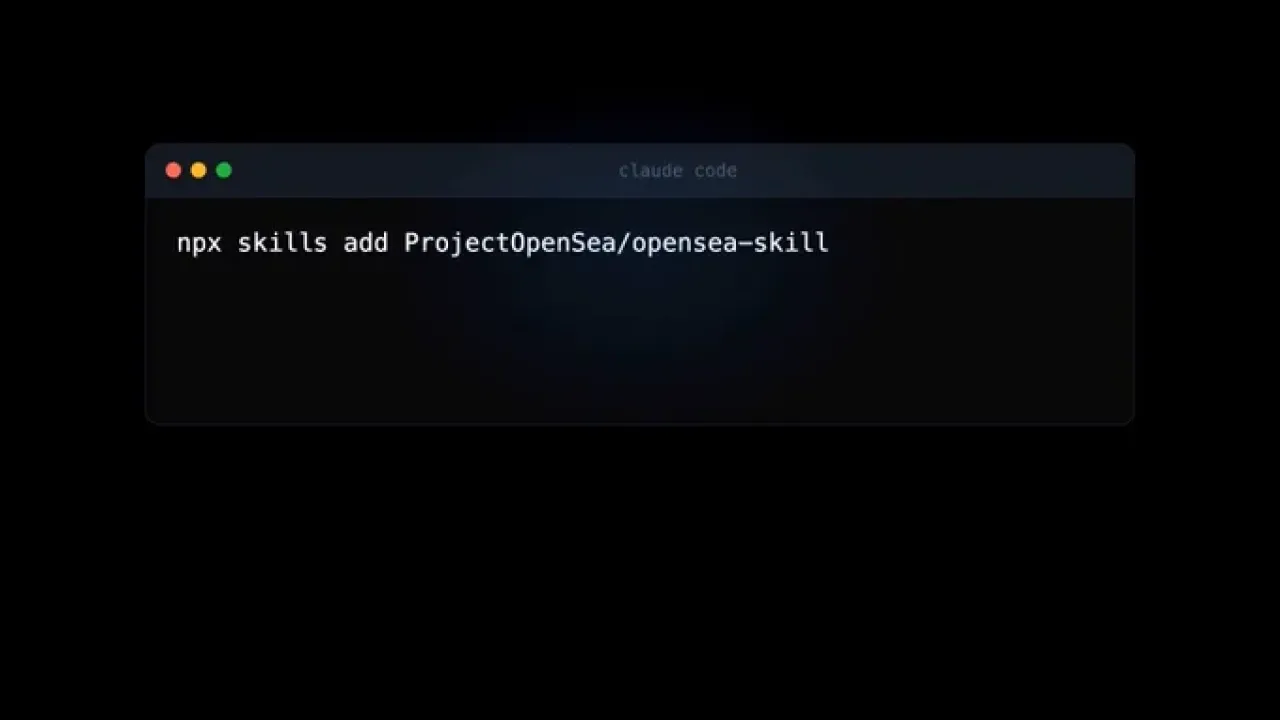 OpenSea, Yapay Zeka Ajanları İçin Yeni Beceri Özelliğini Duyurdu OpenSea, Yapay Zeka Ajanları İçin Yeni Beceri Özelliğini Duyurdu