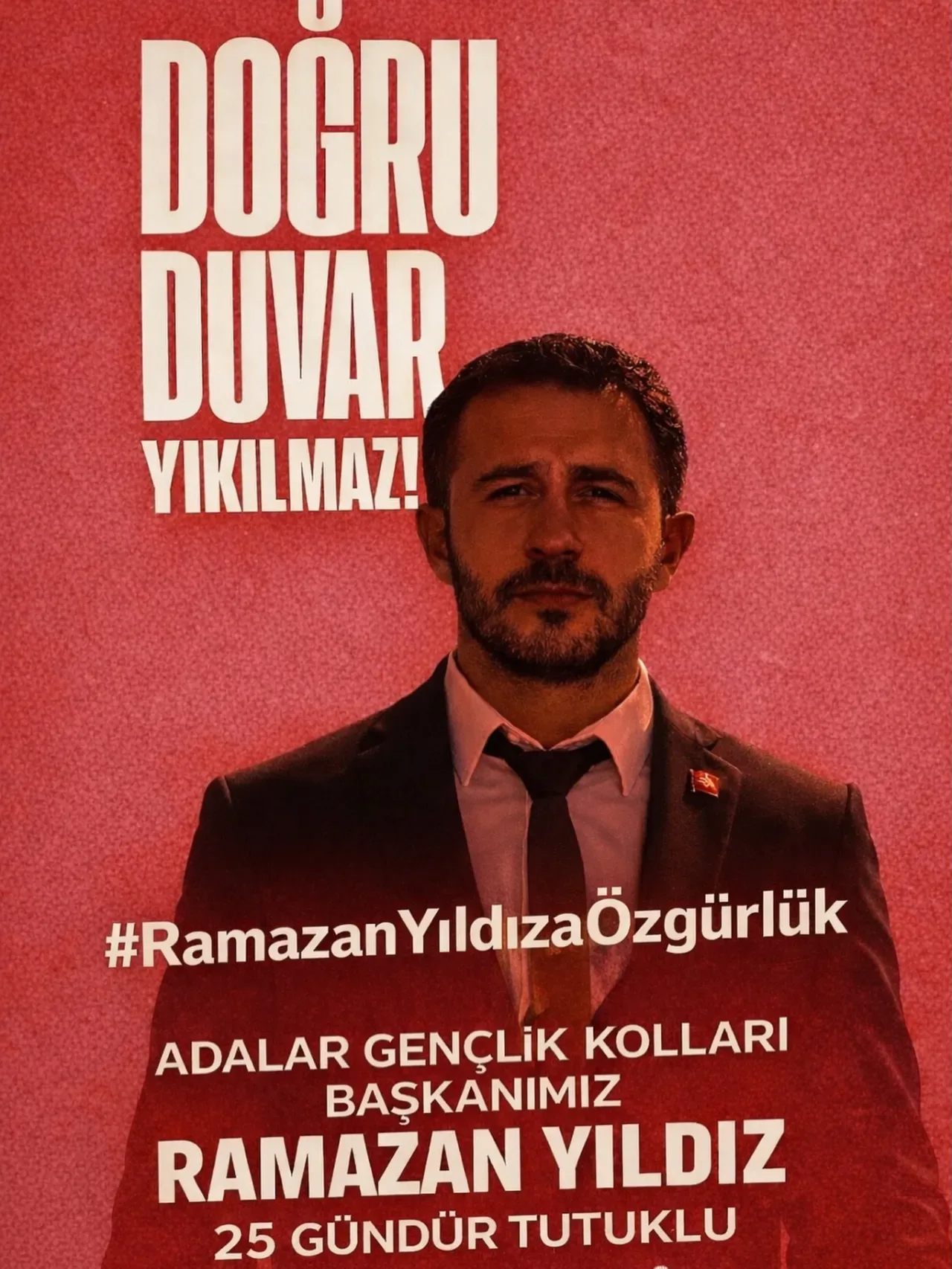 Adalar'da Gençlik Kolları Başkanı İçin Özgürlük Talebi Yükseldi Adalar'da Gençlik Kolları Başkanı İçin Özgürlük Talebi Yükseldi