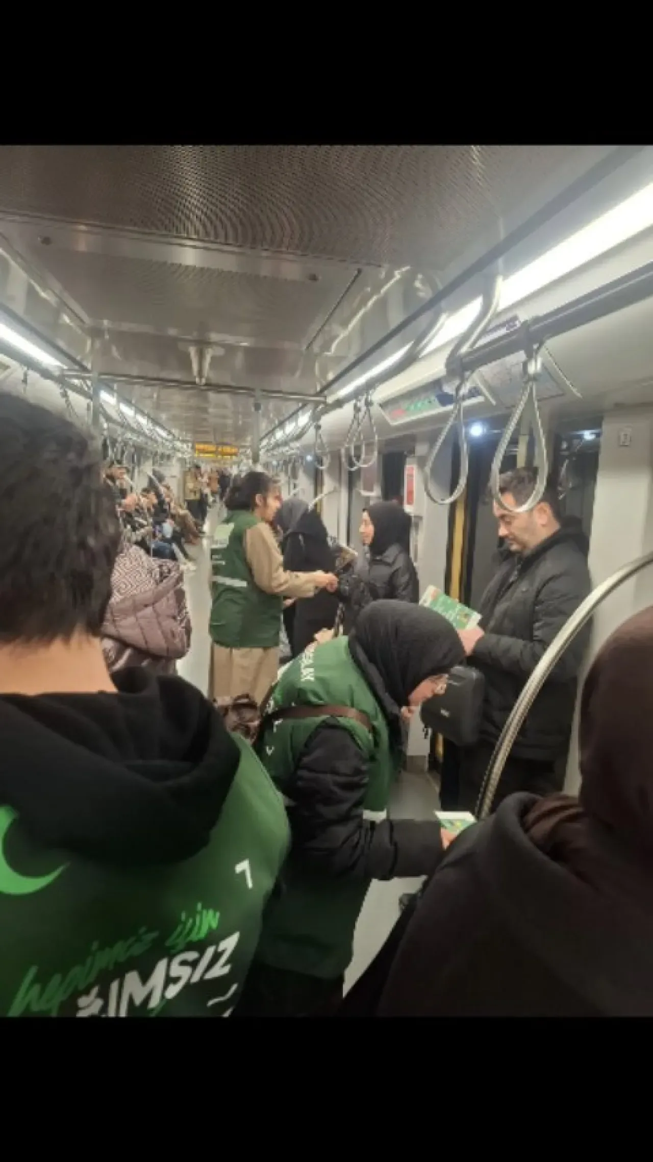 Yeşilay Ümraniye, Bağımsızlık Mesajını Metroyu Taşıdı Yeşilay Ümraniye, Bağımsızlık Mesajını Metroyu Taşıdı