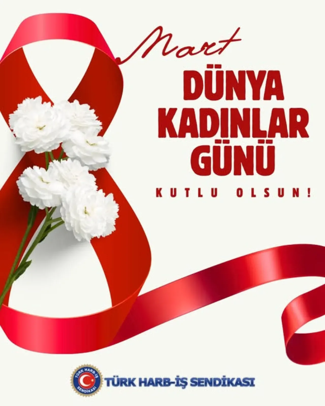 8 Mart Dünya Kadınlar Günü'nde Türk Harb-İş Sendikası'ndan Anlamlı Mesaj 8 Mart Dünya Kadınlar Günü'nde Türk Harb-İş Sendikası'ndan Anlamlı Mesaj
