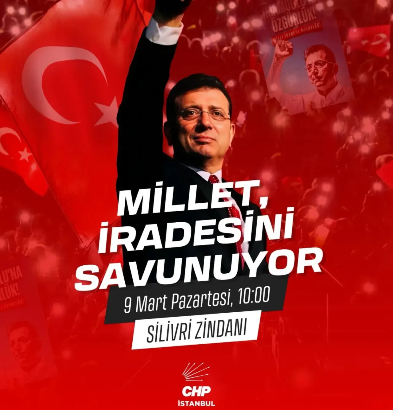 CHP Esenler Kadın Kolu, İmamoğlu Davasında Silivri'de Buluşacak CHP Esenler Kadın Kolu, İmamoğlu Davasında Silivri'de Buluşacak