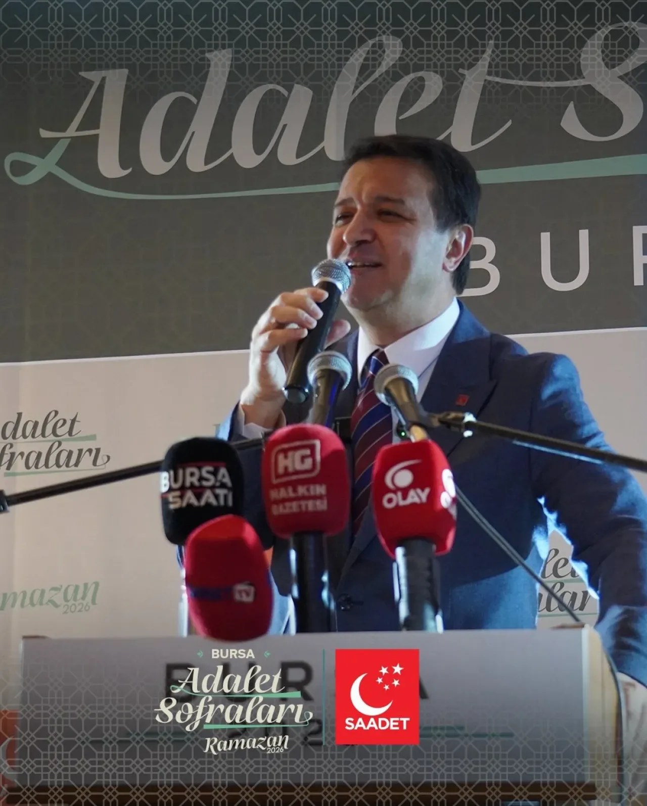 Saadet Partisi Bursa'da Geleneksel İftar Buluşması Düzenledi Saadet Partisi Bursa'da Geleneksel İftar Buluşması Düzenledi