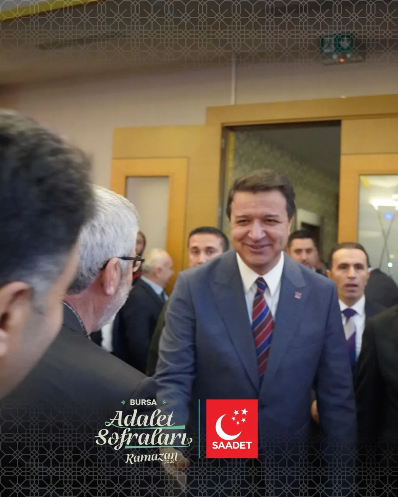 Saadet Partisi Bursa'da Geleneksel İftar Sofrasında Buluştu Saadet Partisi Bursa'da Geleneksel İftar Sofrasında Buluştu