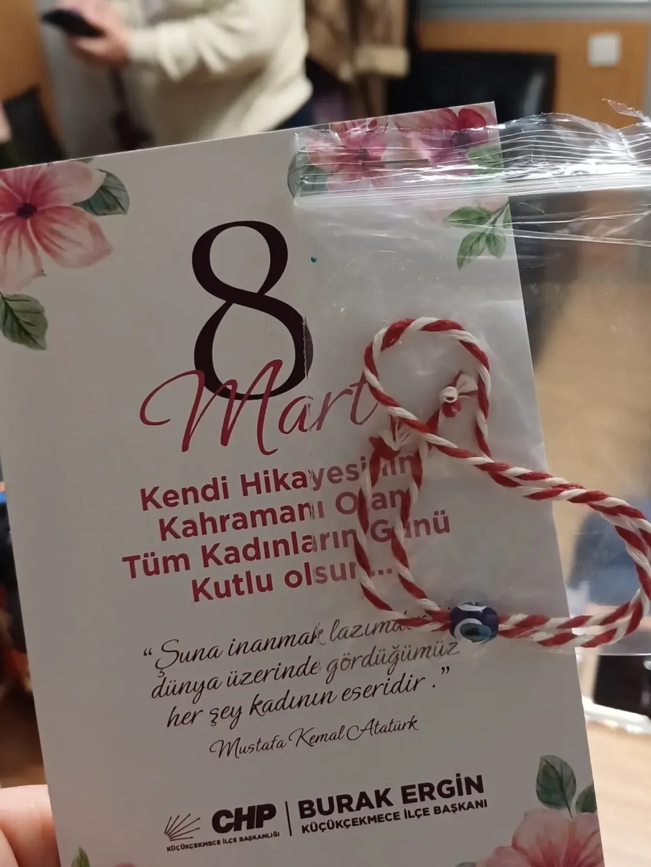 CHP Küçükçekmece'den 8 Mart Mesajı: "Kadın Varsa Gelecek Var" CHP Küçükçekmece'den 8 Mart Mesajı: "Kadın Varsa Gelecek Var"