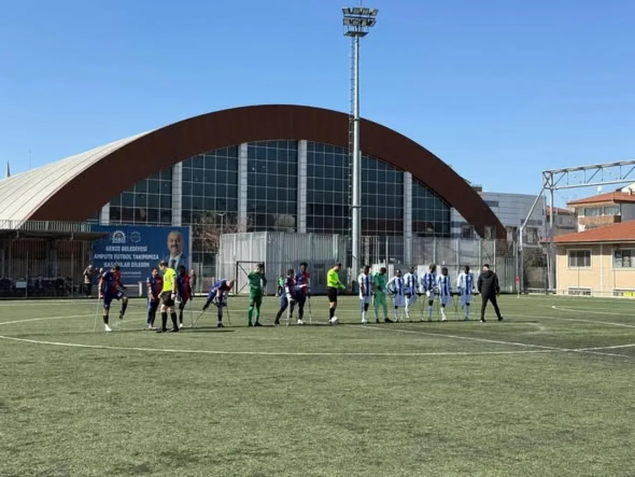 Şahinbey Belediyesi Ampute Futbol Takımı, Gebze'yi 4-0 Mağlup Etti Şahinbey Belediyesi Ampute Futbol Takımı, Gebze'yi 4-0 Mağlup Etti