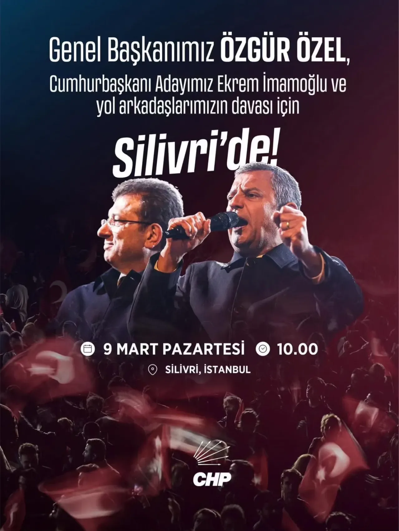 Özgür Özel, İmamoğlu Davasında Silivri'de Olacak Özgür Özel, İmamoğlu Davasında Silivri'de Olacak