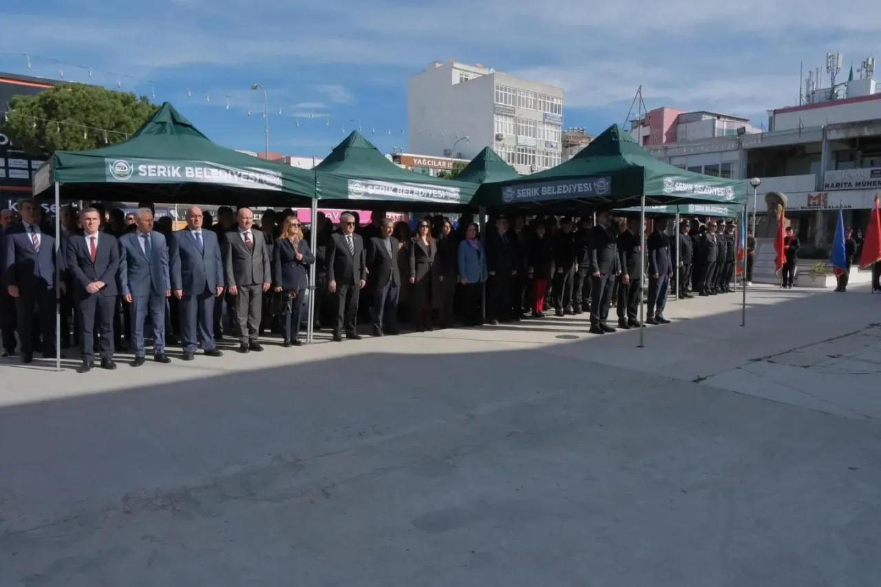 Serik'te Atatürk'ün Gelişinin 96. Yılı Törenle Anıldı Serik'te Atatürk'ün Gelişinin 96. Yılı Törenle Anıldı