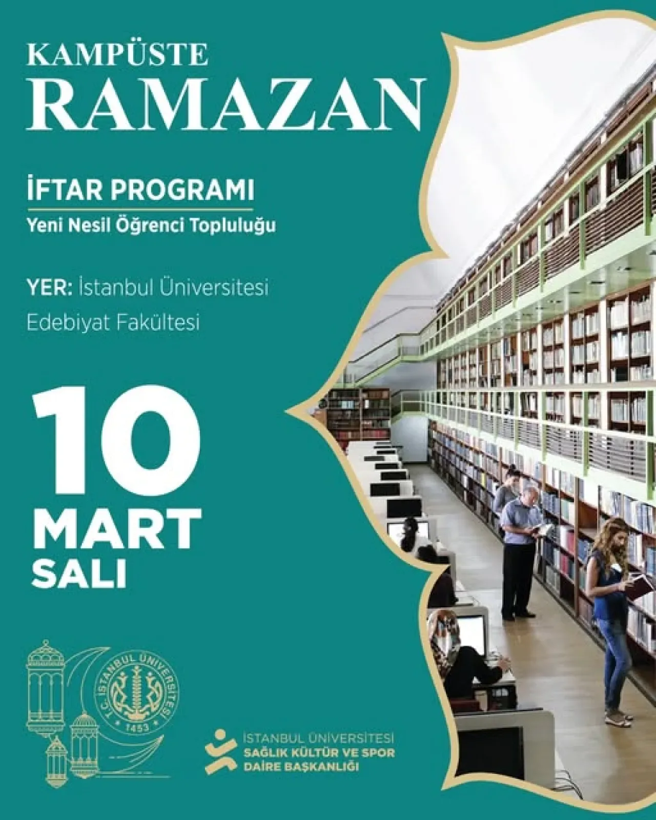 İstanbul Üniversitesi'nde Ramazan Coşkusu: Öğrenciler Kampüste İftarda Buluşuyor İstanbul Üniversitesi'nde Ramazan Coşkusu: Öğrenciler Kampüste İftarda Buluşuyor