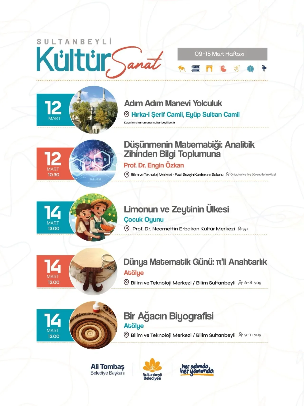 Sultanbeyli'de Kültür Sanat Rüzgarı: Bu Hafta Neler Var? Sultanbeyli'de Kültür Sanat Rüzgarı: Bu Hafta Neler Var?