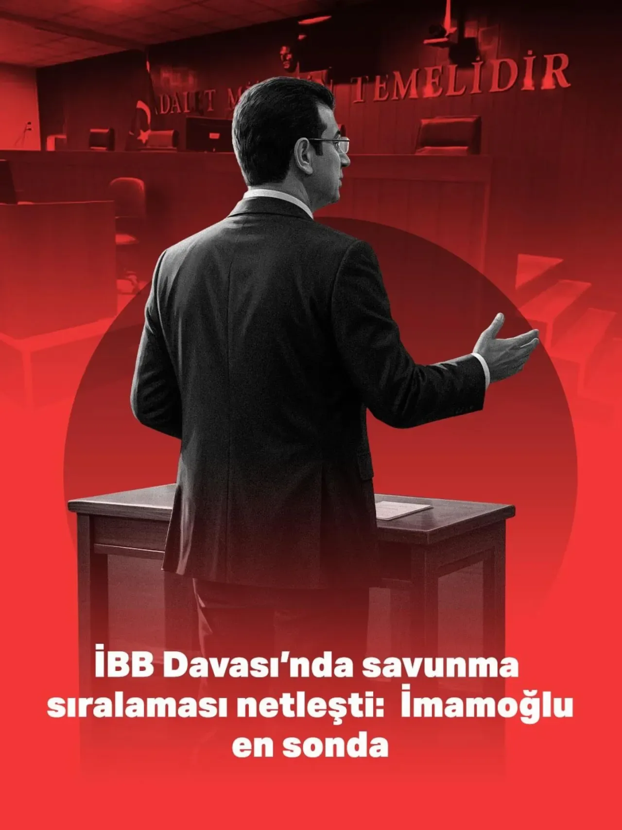 İBB Davasında Savunma Sırası Belli Oldu: İmamoğlu Listenin Sonunda İBB Davasında Savunma Sırası Belli Oldu: İmamoğlu Listenin Sonunda