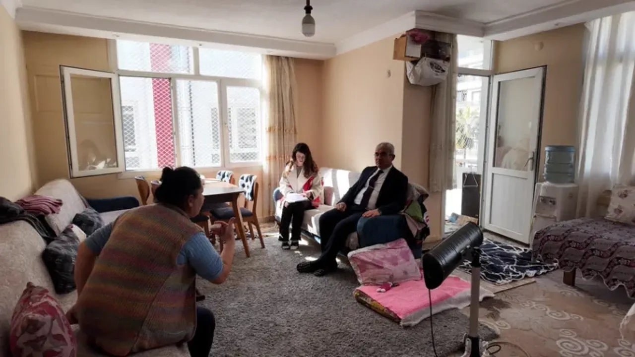Adana'da SED Desteği Alan Aile Ziyaret Edildi Adana'da SED Desteği Alan Aile Ziyaret Edildi