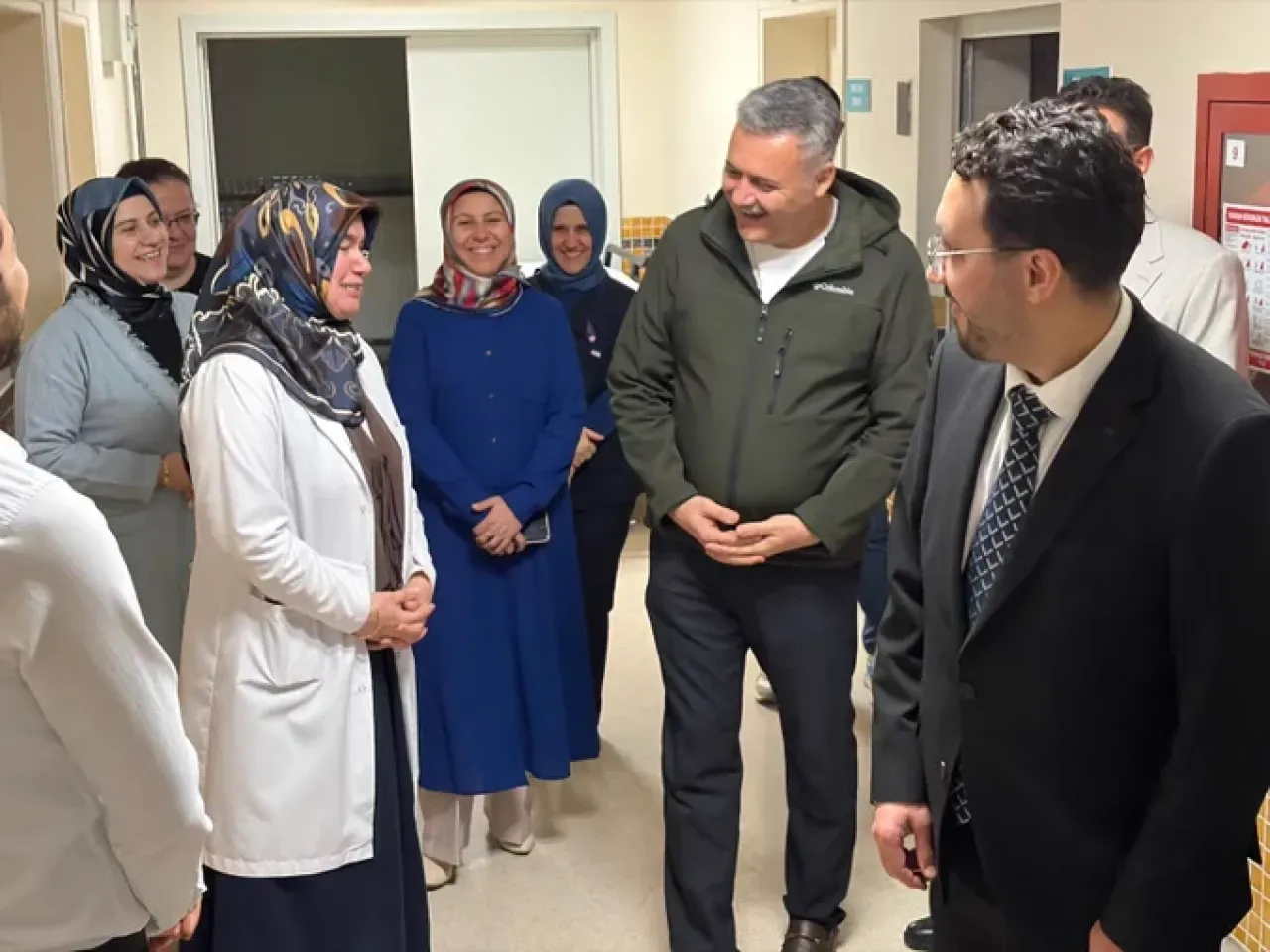 Konya'da Palyatif Serviste Anlamlı İftar Buluşması Konya'da Palyatif Serviste Anlamlı İftar Buluşması