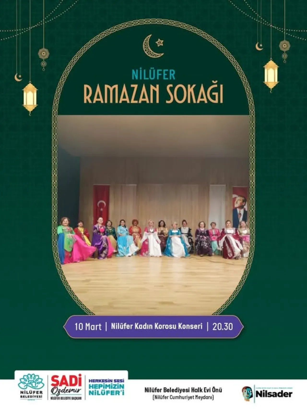 Nilüfer'de Ramazan Coşkusu: Kadın Korosu Konseri Nilüfer'de Ramazan Coşkusu: Kadın Korosu Konseri