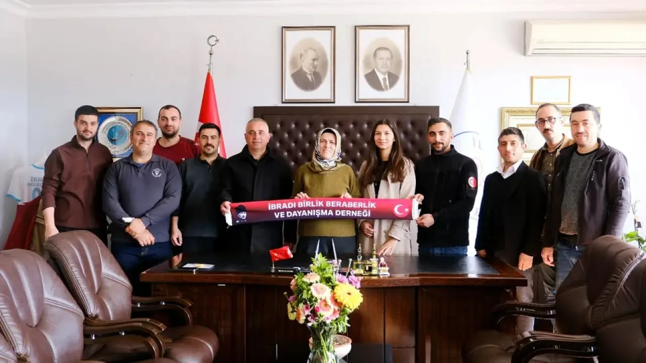 İbradı'da Sivil Toplum ve Yerel Yönetim İş Birliği Güçleniyor İbradı'da Sivil Toplum ve Yerel Yönetim İş Birliği Güçleniyor