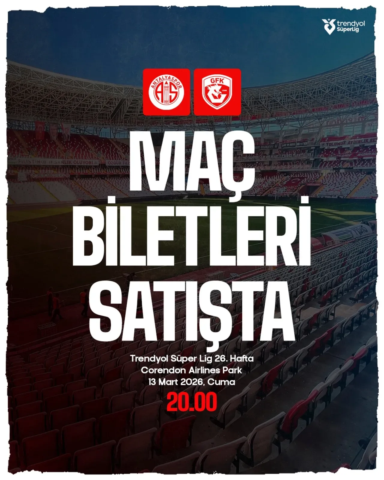 Bitexen Antalyaspor, Gaziantep FK Maçına Hazır: Biletler Satışta Bitexen Antalyaspor, Gaziantep FK Maçına Hazır: Biletler Satışta