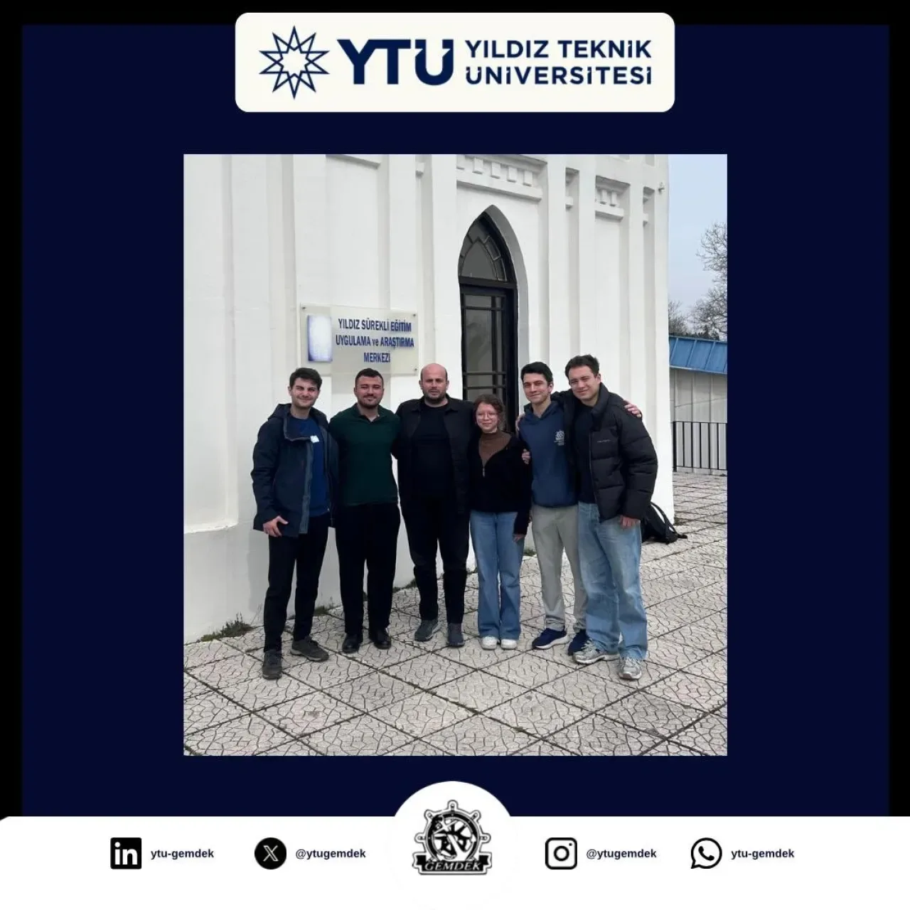 YTÜ Gemi ve Denizcilik Kulübü'nden Akademik Ziyaret: Denizcilik Sektörünün Geleceği Konuşuldu YTÜ Gemi ve Denizcilik Kulübü'nden Akademik Ziyaret: Denizcilik Sektörünün Geleceği Konuşuldu