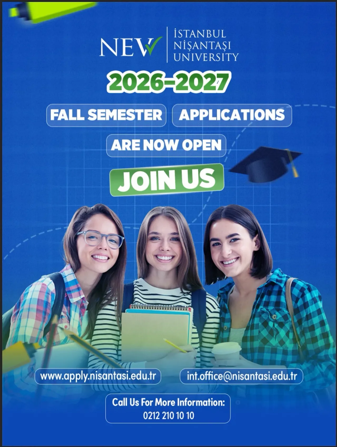 Nişantaşı Üniversitesi 2026-2027 Akademik Yılı Başvurularını Açtı Nişantaşı Üniversitesi 2026-2027 Akademik Yılı Başvurularını Açtı