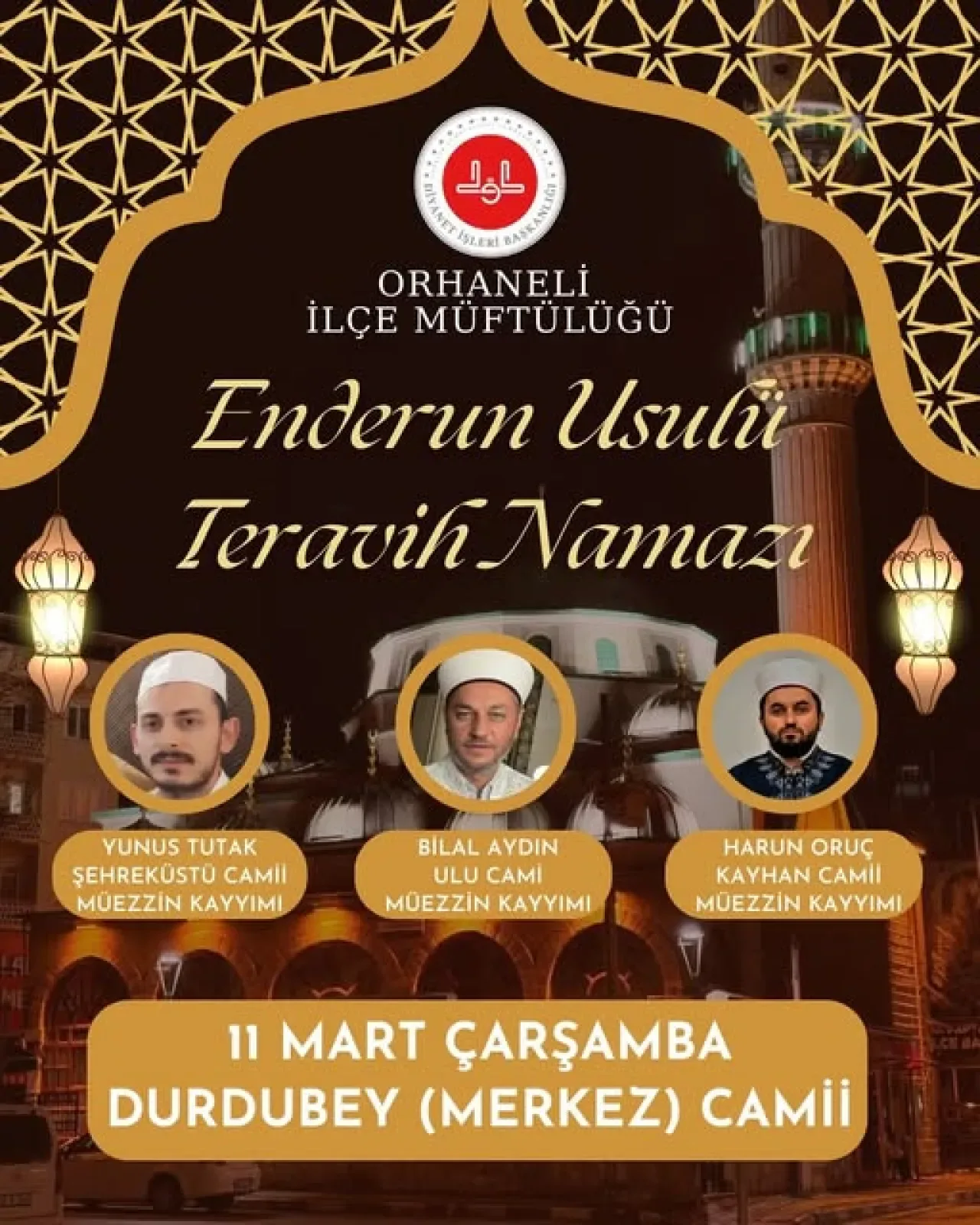 Bursa Orhaneli İlçe Müftülüğü Tüm Halkı Davet Ediyor Bursa Orhaneli İlçe Müftülüğü Tüm Halkı Davet Ediyor