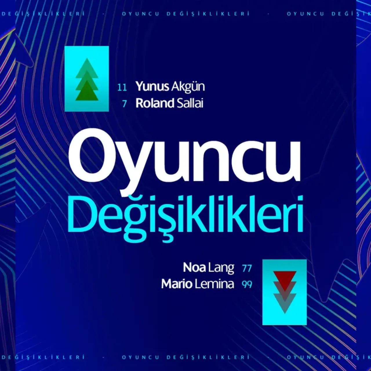 Galatasaray'da UCL Maçı Öncesi Kritik Kadro Değişiklikleri Galatasaray'da UCL Maçı Öncesi Kritik Kadro Değişiklikleri
