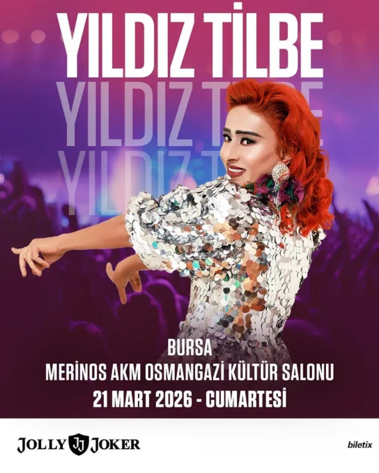 Yıldız Tilbe, 21 Mart'ta Bursa'da Sevenleriyle Buluşacak Yıldız Tilbe, 21 Mart'ta Bursa'da Sevenleriyle Buluşacak