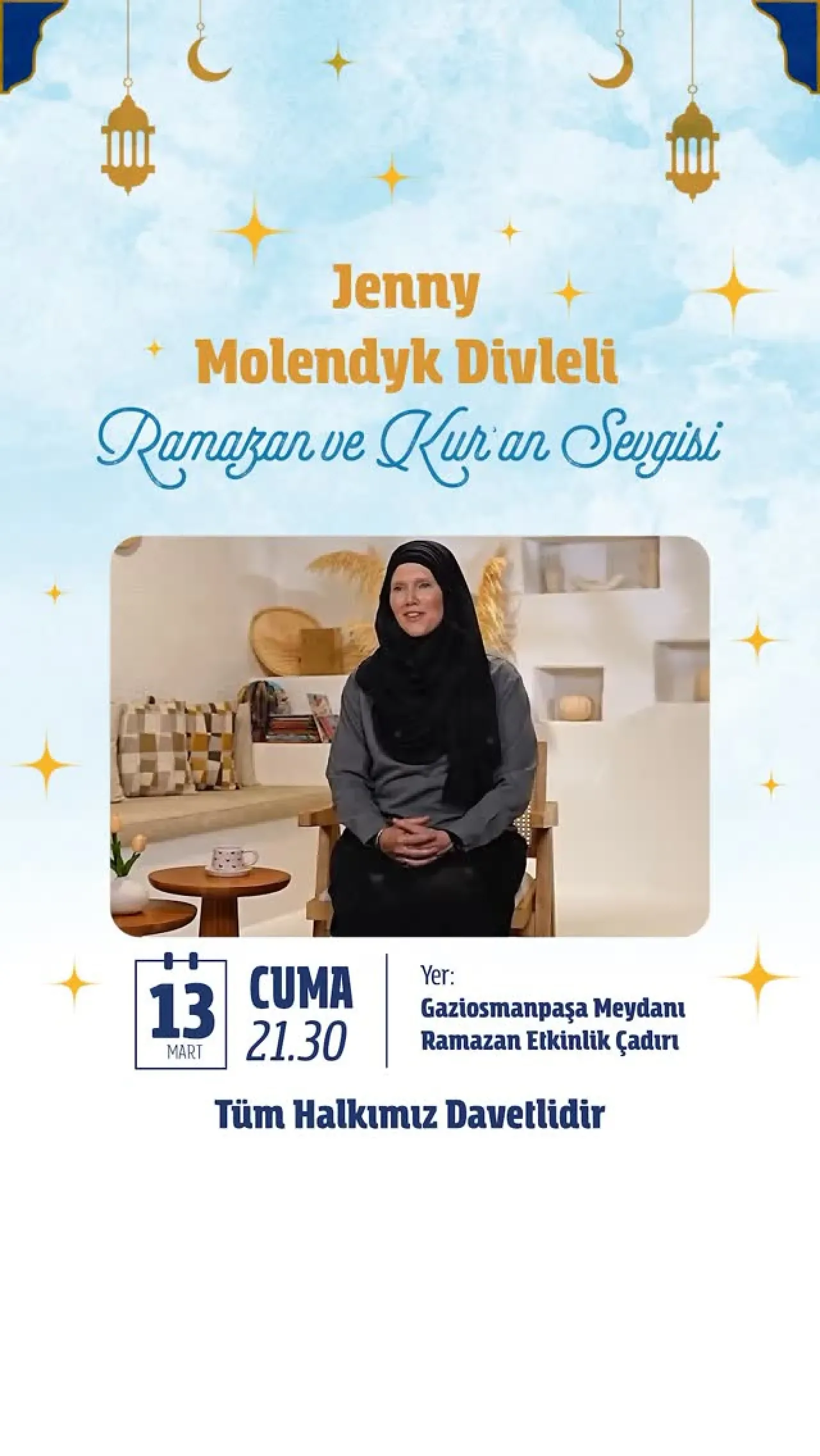 Gaziosmanpaşa'da Ramazan ve Kur'an Sevgisi Söyleşisi Gaziosmanpaşa'da Ramazan ve Kur'an Sevgisi Söyleşisi